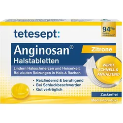 Tetesept Anginosan Halstabletten zuckerfrei Zitro.