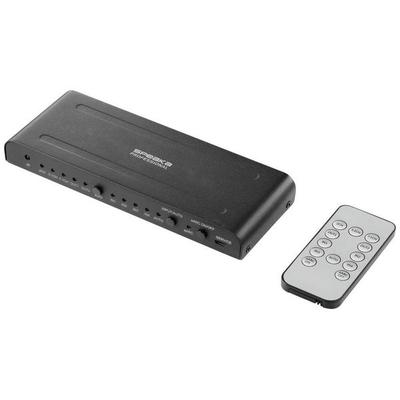 SpeaKa Professional SP-HDA-550 4 Port HDMI-Switch UHD 4K @ 60Hz