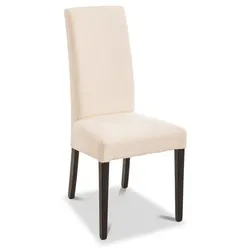Stuhl Andy Stoff Beige Hellbeige