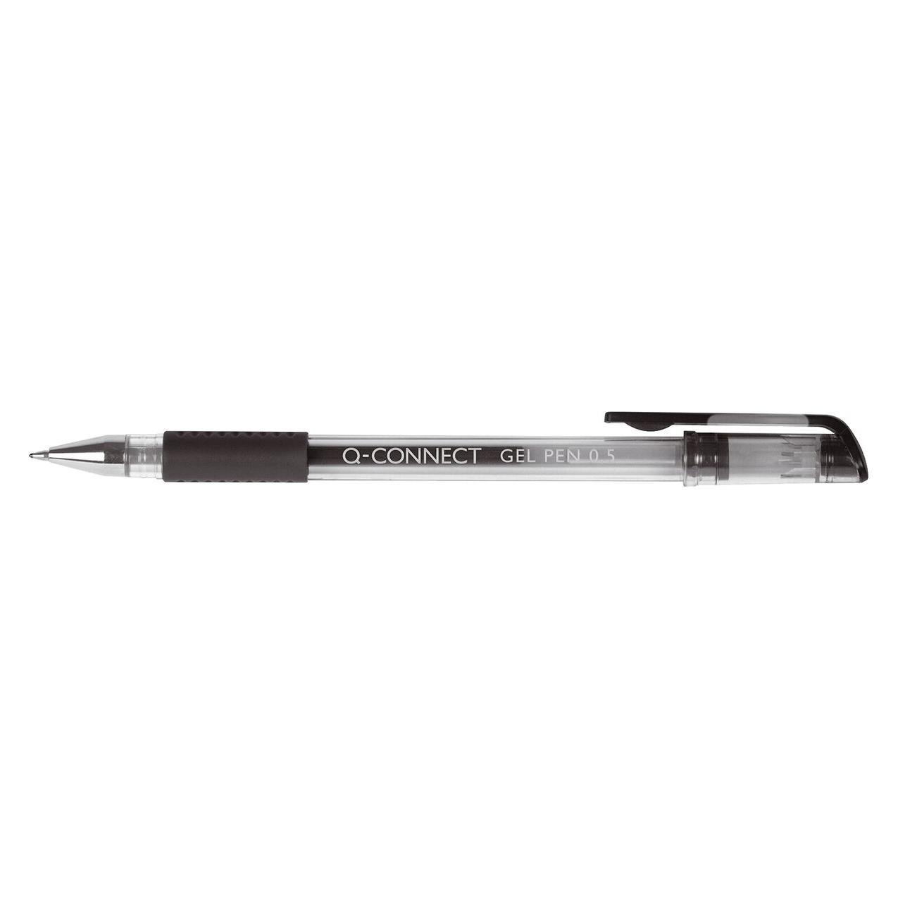 Q-Connect Gel-Schreiber schwarz (1x) (KF21716)