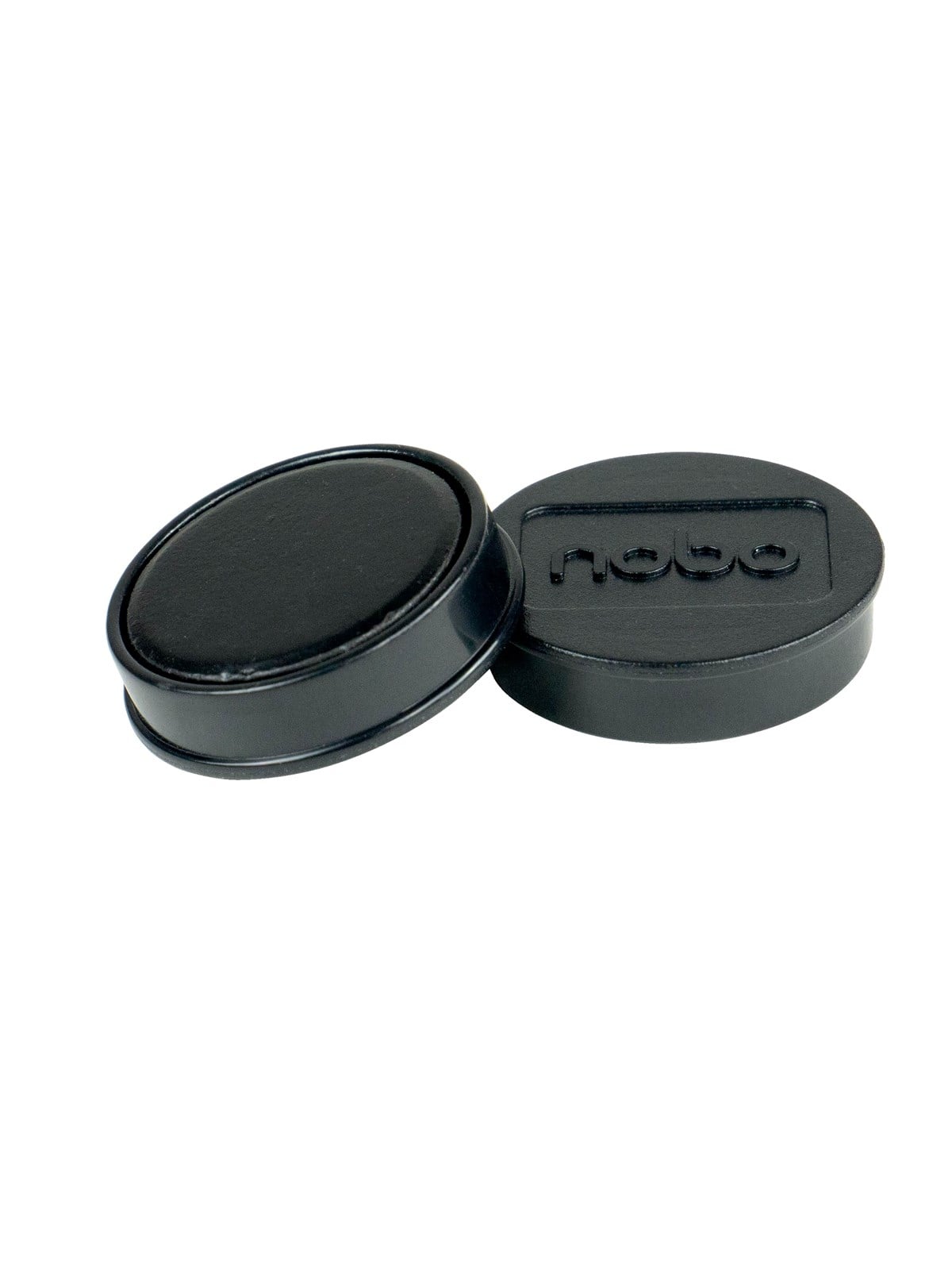 Nobo Magnete, 32 mm, 10 Stück, farbig sortiert Schwarz