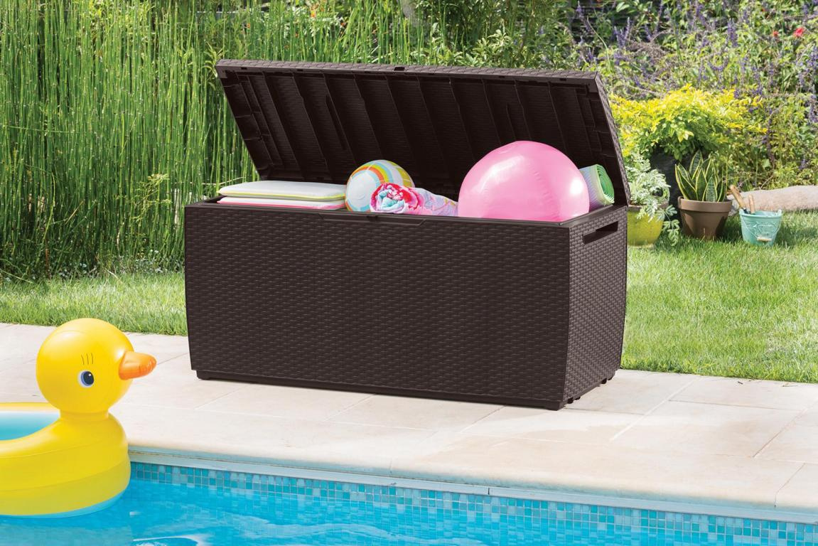 TEPRO Rattan Style Box Capri 305 L anthrazit 16904825