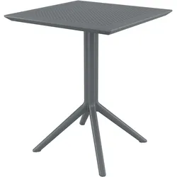 CLP Klapptisch Sky eckig   Farbe: dunkelgrau, Form: eckig