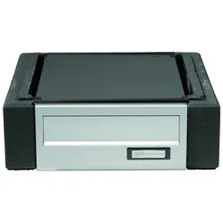 WESERWABEN® Mauersteine Trend-Line Classic Anthrazit glatt Pfeilerelement mit Briefkasten (Entnahme hinten)