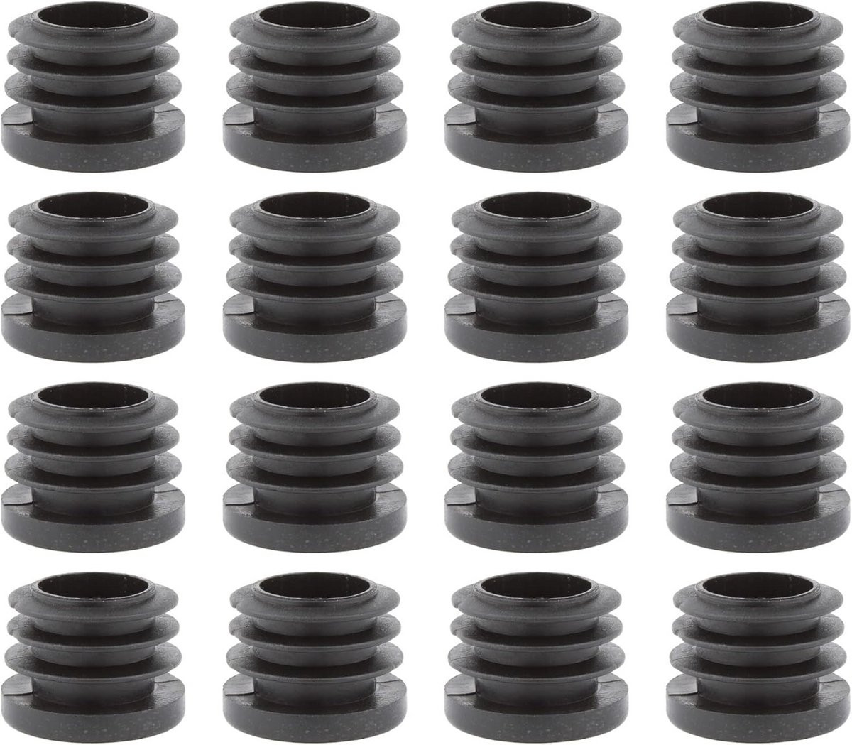 16 stuks ronde kunststof stoppen voor lamellen - Diameter: 16 mm