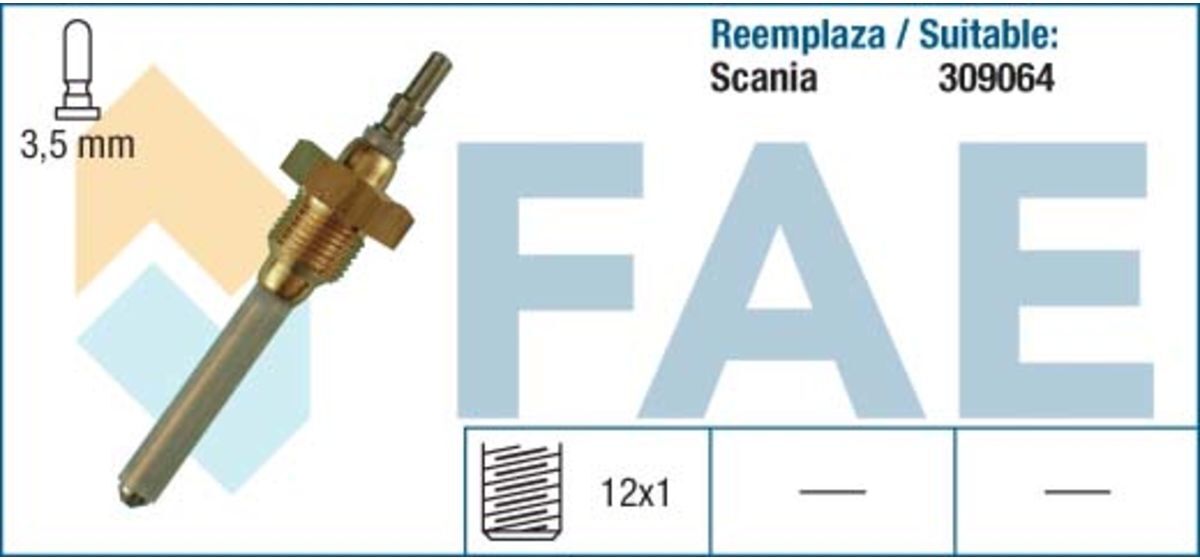 Fae Sensore, livello del liquido di raffreddamento 98010