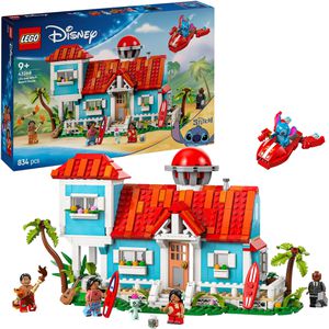 LEGO Disney 43268 Das Strandhaus aus Lilo und Stitch, ab 9 Jahre, 834 Teile