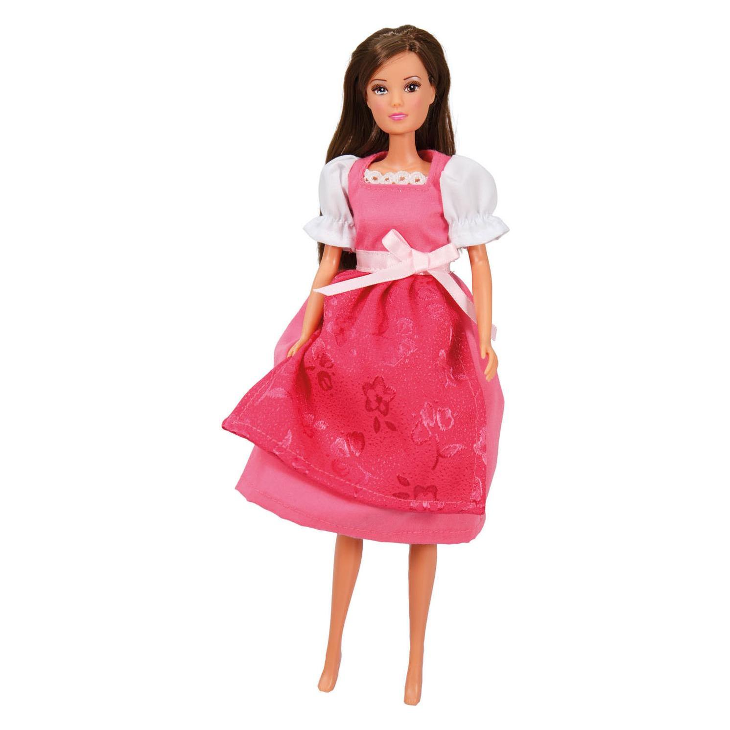 Heless Trachtenkleid Pinky - für Modepuppen der Grösse 29 cm (8111)