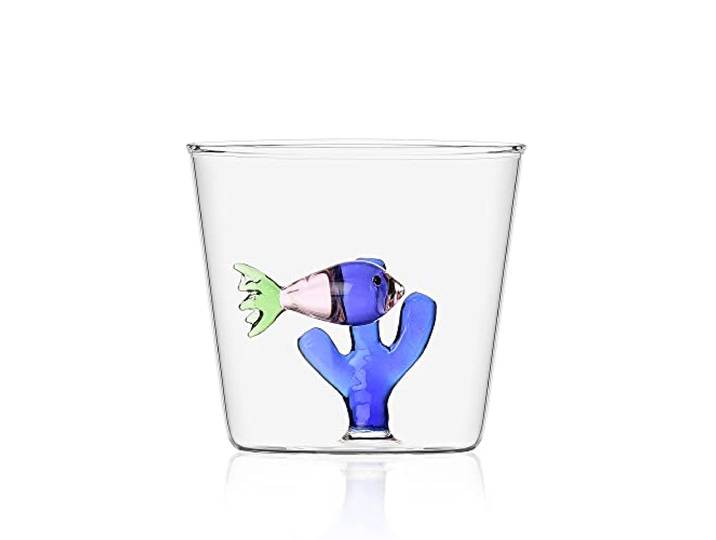 Ichendorf Milano 0.09352055 Beker Confish roze/Alga Blue collectie Marine Garden