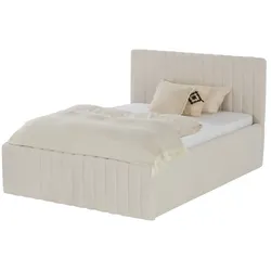 Polsterbett   ¦ beige ¦ Maße (cm): B: 161 H: 112