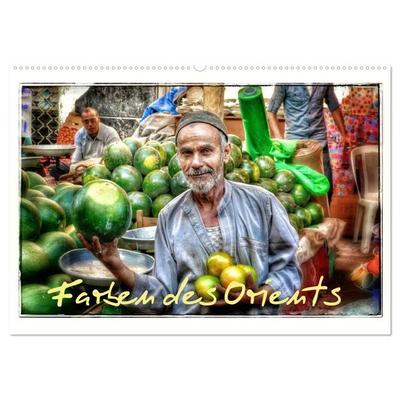 Farben des Orients (Wandkalender 2027 DIN A2 quer), CALVENDO Monatskalender