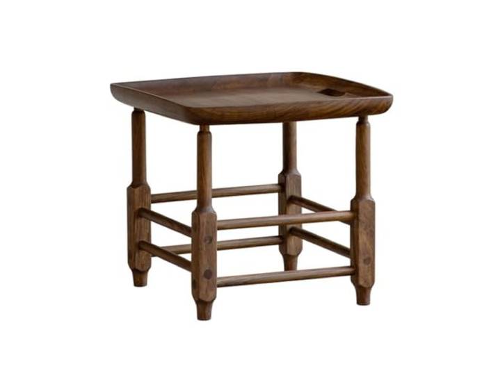 YCCHAH Sofatisch Kreativer quadratischer Tisch, Outdoor-Beistelltisch, tragbarer beweglicher Massivholz-Aufbewahrungshocker, Ecktisch, Beistelltisch Wohnzimmer-Beistelltisch