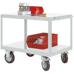 Manuflex TT1093.7035 TT1093.7035 Tischwagen Feststeller Stahl pulverbeschichtet Lichtgrau (RAL 7035)