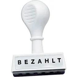 WEDO Textstempel -Bezahlt- Packung mit 6 Stück