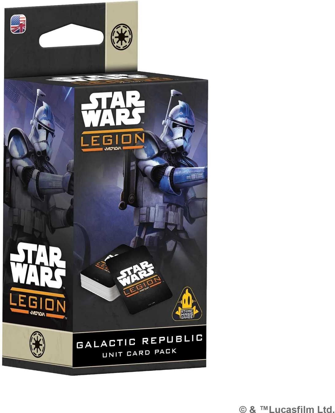 Star Wars: Legion – Galactic Republic Card Pack by Atomic Mass Games, for Board Games
