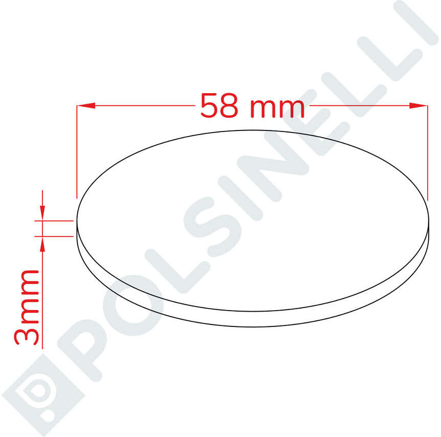 Polsinelli Joint Bouchon Inox Femelle DIN 32