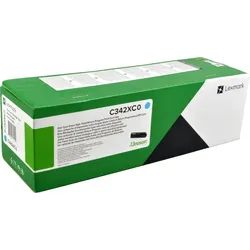 Lexmark Toner C342XC0 cyan