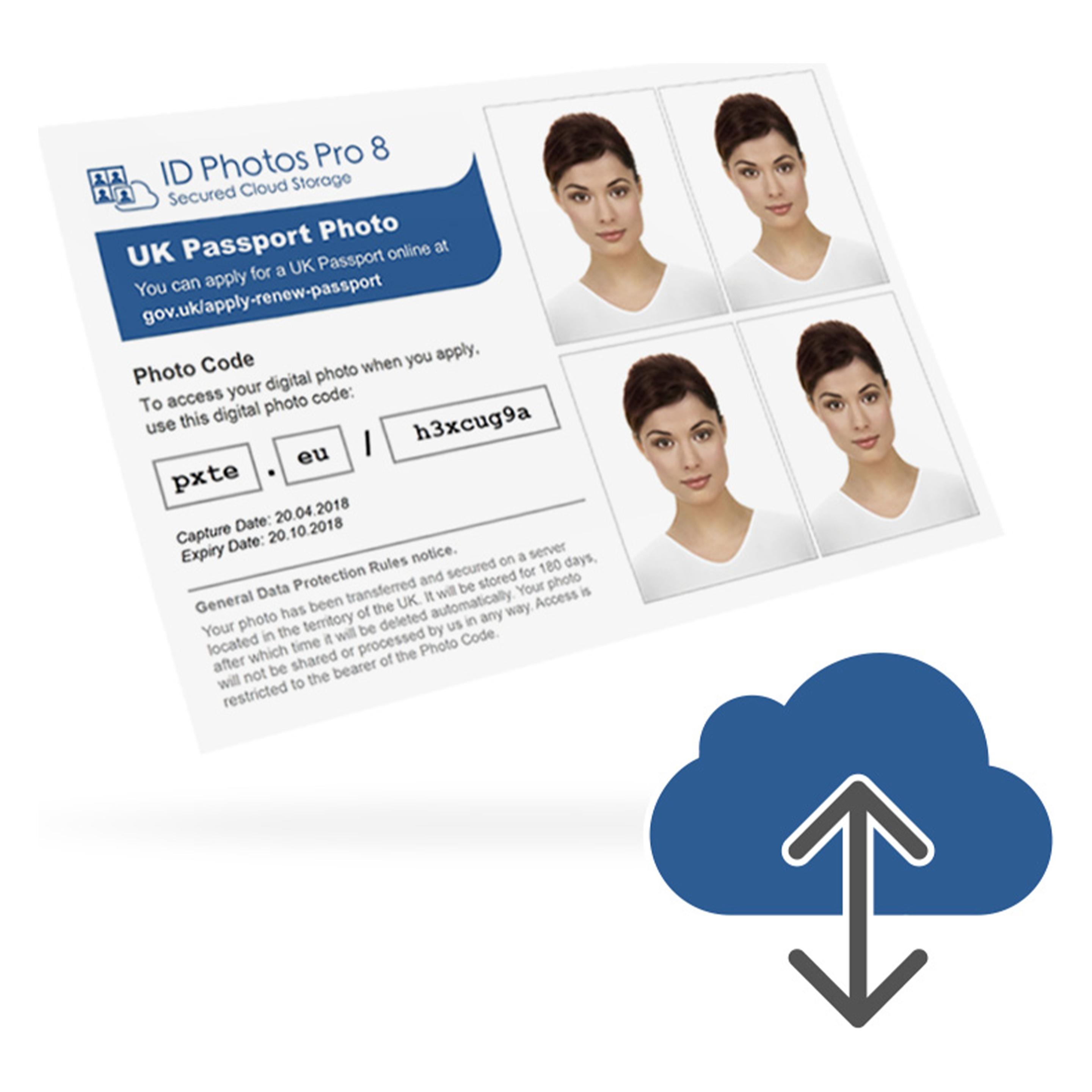 Pixel-Tech IdPhotos Sicherer Cloud Speicher Service für 1 Jahr (650188)