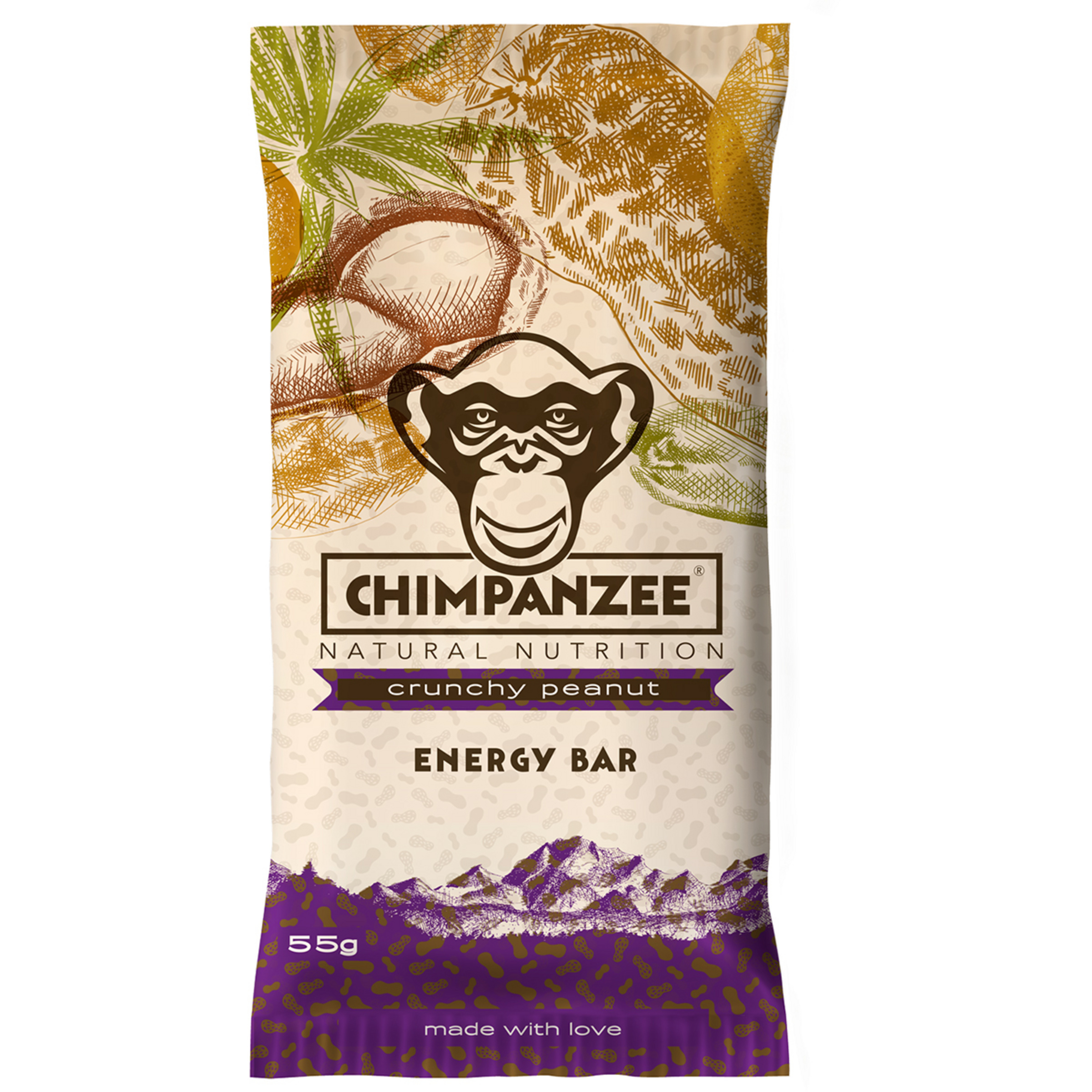 Chimpanzee Energy Bar Energieriegel crunchy peanut