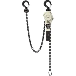 Wiltec, Seilzug + Werkstattkran, Hebelzug 0,75t x 1,5m Hebezeug 360° Griff Kettenzug Flaschenzug Tragmittel