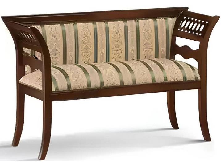 Xlmoebel Sitzbank Beige Polsterbank im Designer-Stil für elegantes Wohnen (1-St., Sitzbank), Hergestellt in Italy