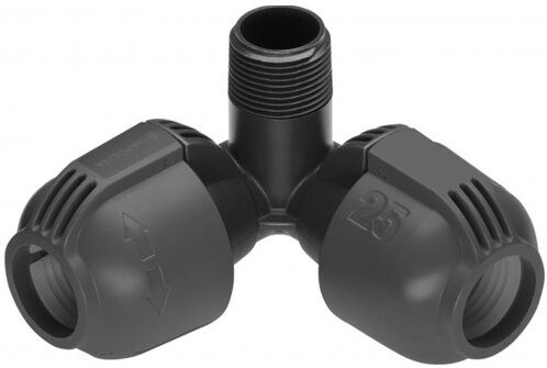 Gardena Sprinklersystem Raccord d&amp;#039;angle 25 mm x 3/4&amp;quot; mâle 2783-20