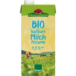 Schwarzwaldmilch H-Milch fettarm 1,5% bio