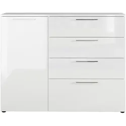 Germania-Werke Kommode »Sunnyvale« weiß, 135x107x40 cm