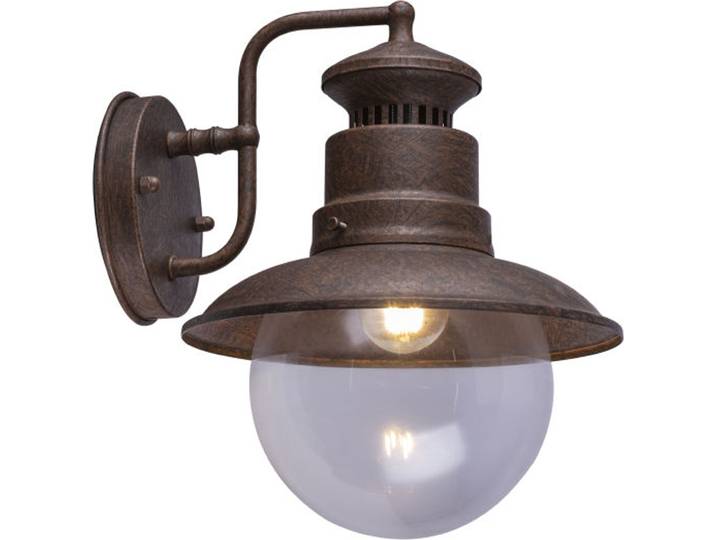 Globo Lighting lampe d'extérieur acier rouillé\, 1x E27
