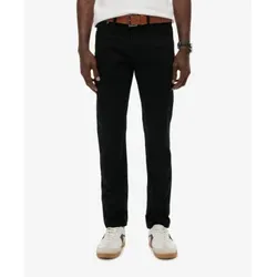 Superdry für Herren. M7010888A Vintage Slim Jeans schwarz (34/34), Lässig, Baumwolle