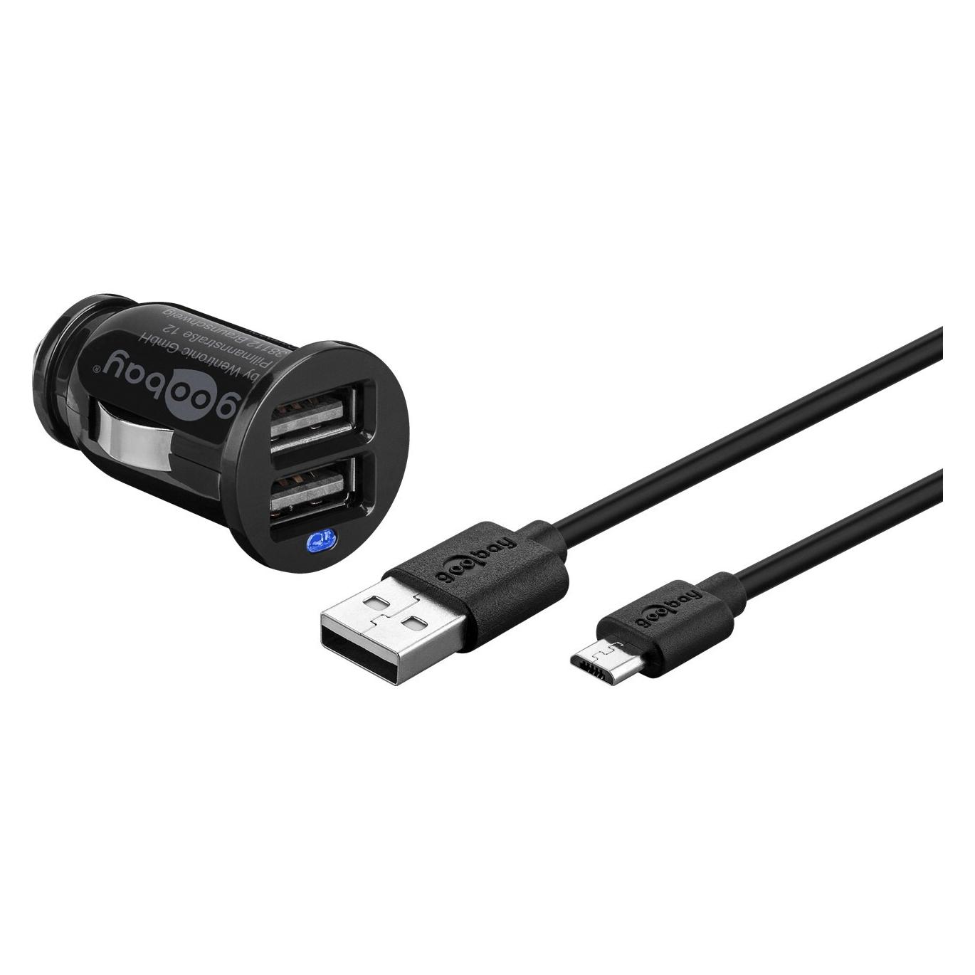 Goobay MicroUSB AutoLadeset (71692)