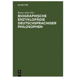 Biographische Enzyklopädie deutschsprachiger Philosophen, Biografien von Bruno Jahn