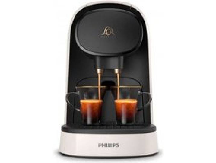 Machine à café à capsules LOR BARISTA PHILIPS LM8012/00 9 capsules Double espresso ou deux espresso à la fois 19 bars Blanc