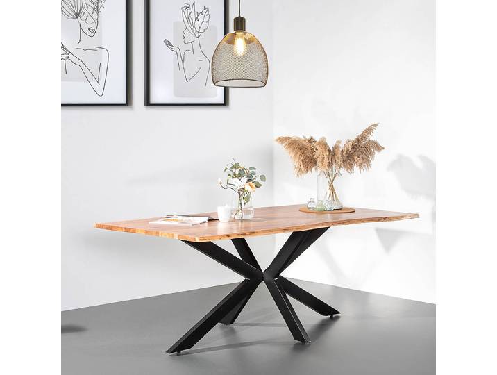 Esstisch Paladine 200 x 100cm Braun