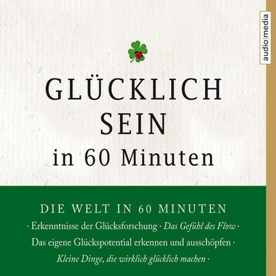 Glücklich sein in 60 Minuten - Johannes Thiele, Audio, 9783868049367