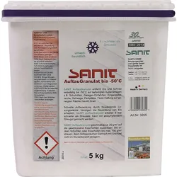 SANIT AuftauGranulat bis -50°C, 5kg Eimer