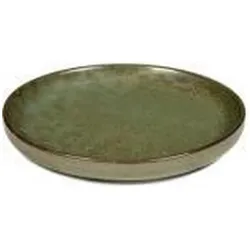 Serax, Serviergeschirr, Oberflächen-Camogreen-Olivenbrett-Set