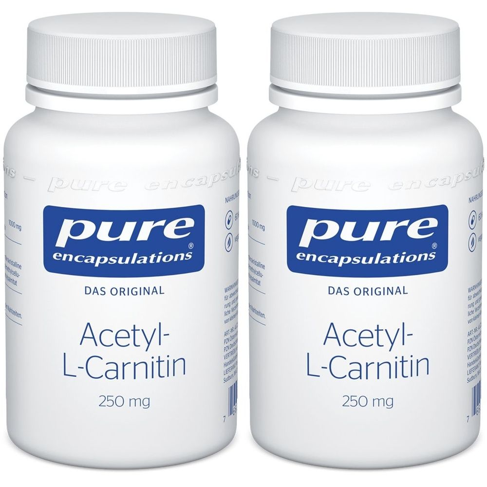 Pure Encapsulations Acetyl L Carnitin 250mg Kaps. 2x 2x60 St Kapseln