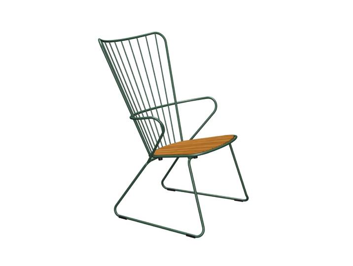2er Set HOUE PAON Loungesessel Bambus/Stahlgestell