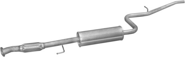 Polmo Mittelschalldämpfer 07302 Für Fiat