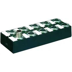 Murr Elektronik Cube67 E/A Erweiterungsmodul 16 digitale Eingänge Cube67 DI16 E 8xM12, Elektronikkabel + Stecker