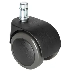 Drehstuhlrolle Rolo Easy Schwarz, 5-teilig