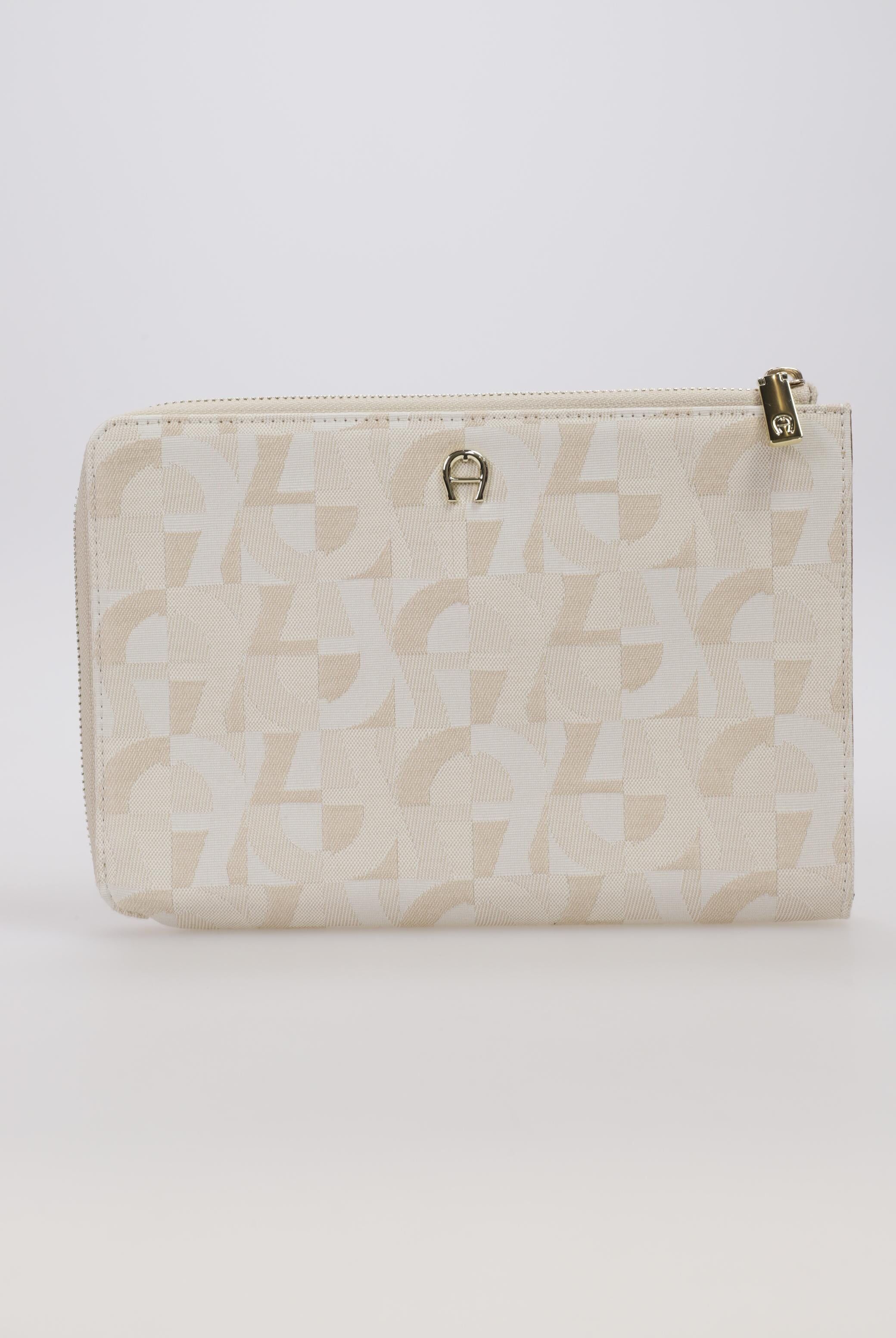 Aigner Damen Handtasche klein, Beige, Synthetik - Second Hand