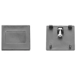 Brumberg Endstück für 1- und 3- Phasen Stromschienen, silber BRUM-88132680