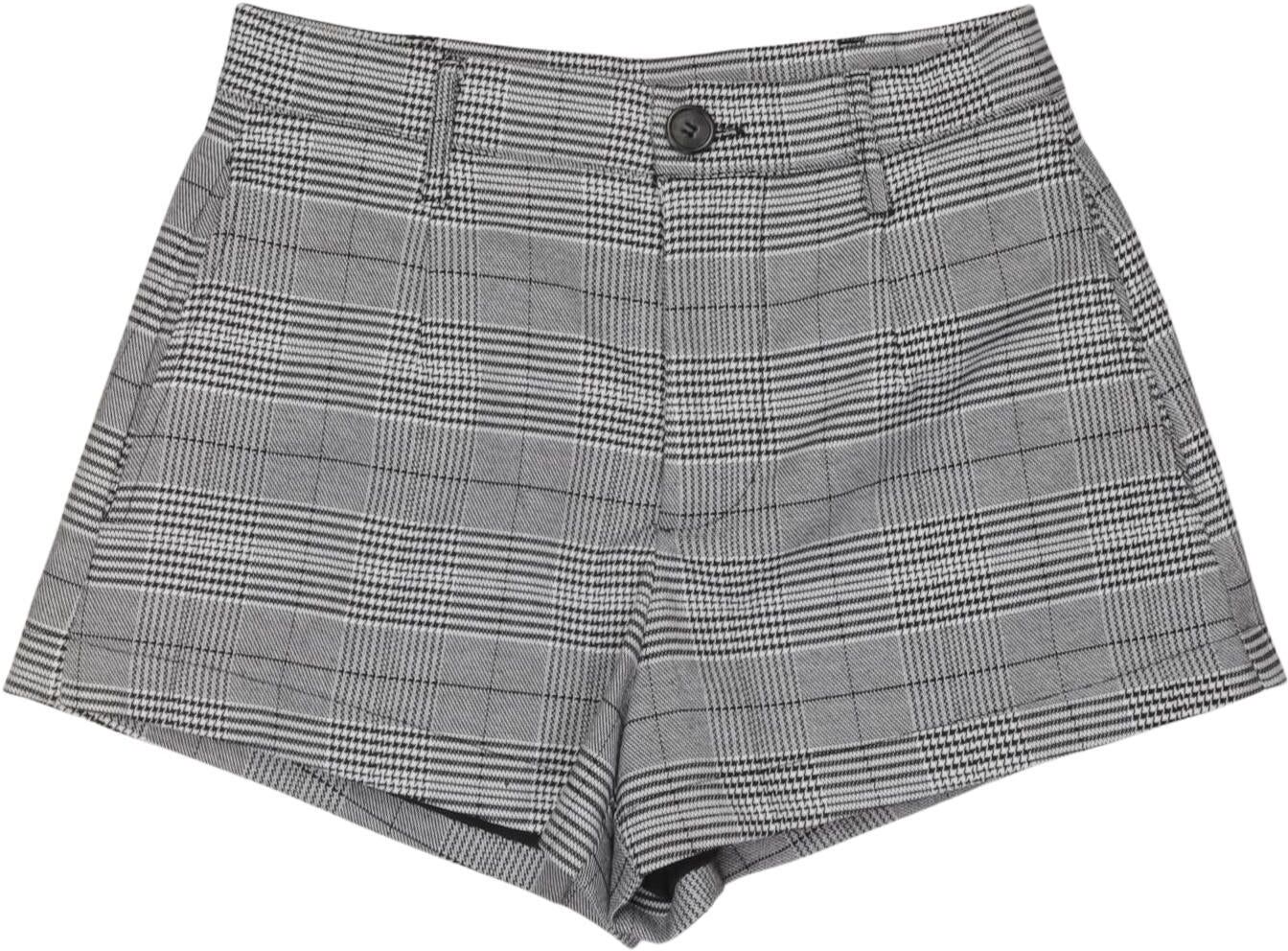 Forever 21 Damen Shorts, Grau, Gr. XS, Synthetik / Elasthan - Second Hand