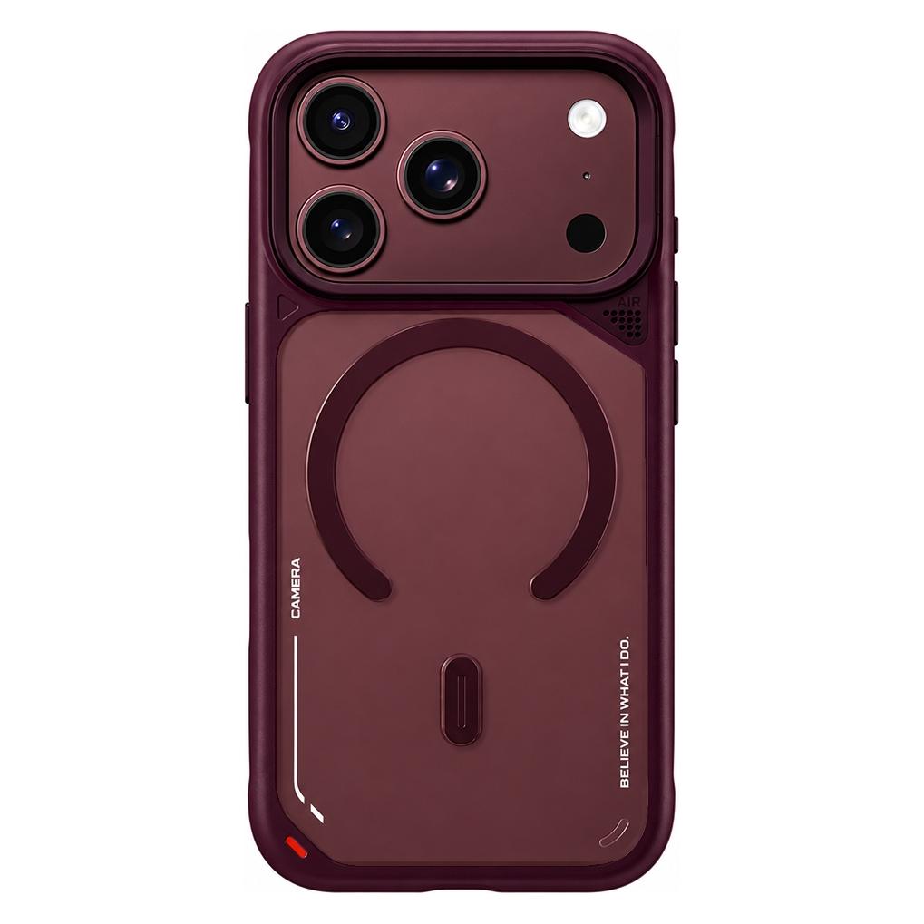 BlueO - Frosted Heat Dissipation Stand MagSafe - iPhone 18 Pro / iPhone 17 Pro - Cherry (Apple iPhone 17 Pro, Apple iPhone 18 Pro) (75132711)