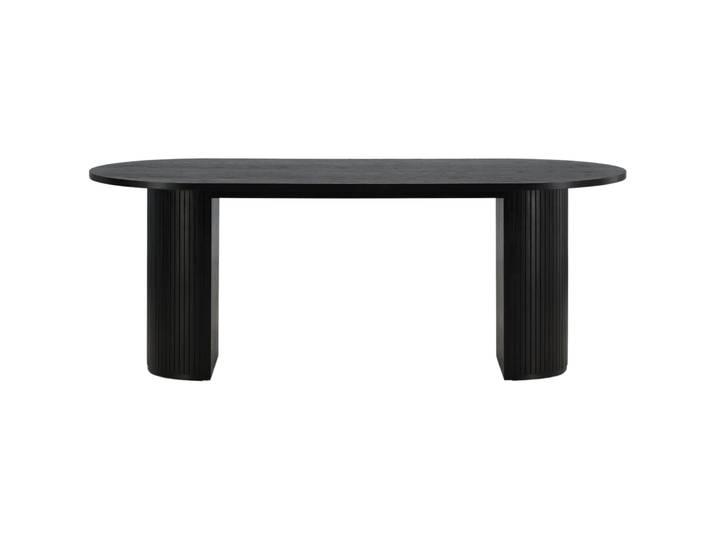 Esstisch Altus MDF Schwarz B 200 T 90 cm - Esstisch