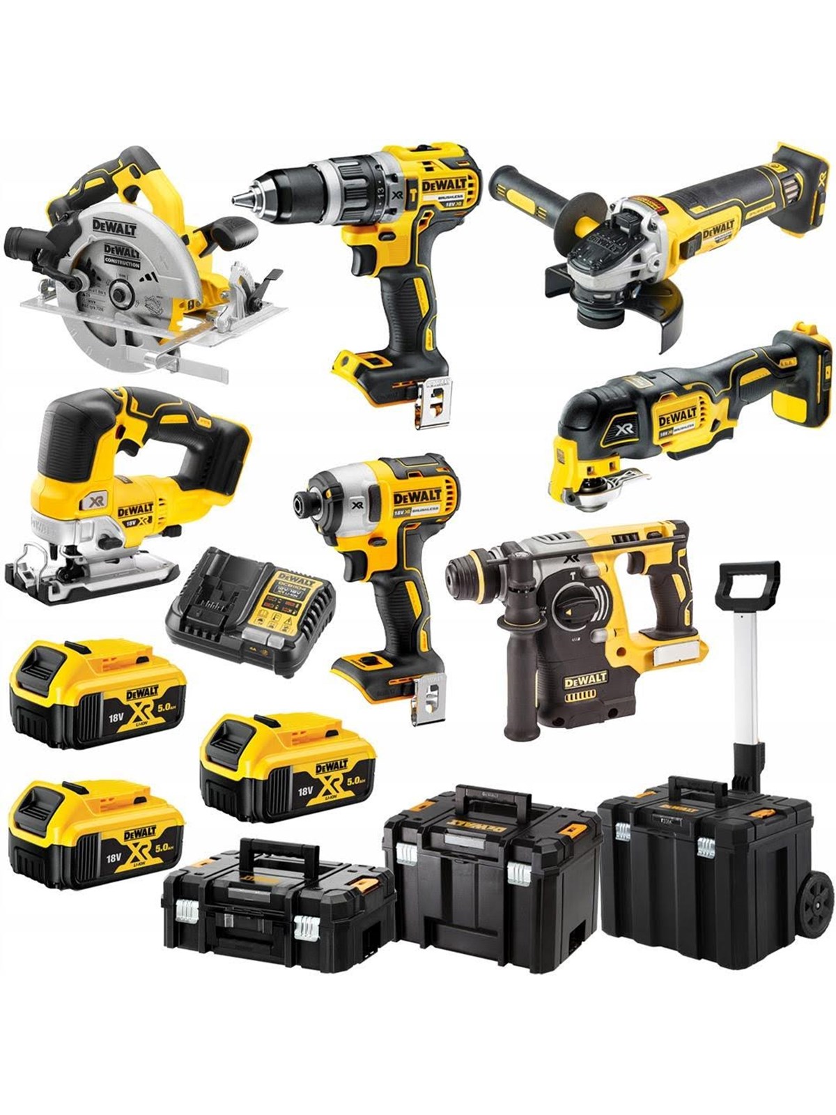 Dewalt Cordless 7-Tool Combo Set