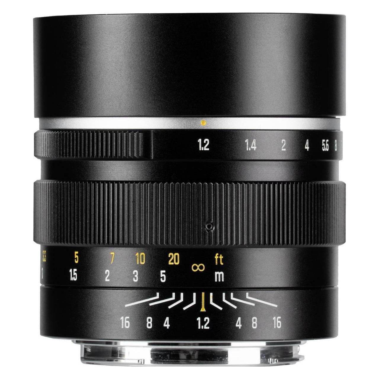 7artisans 50mm f/1.2 - Nikon Z-Mount - Black (Nikon Z, APS-C / DX) (50F12B-Z)
