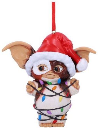 Gremlins Gizmo in Fairy Lights Hanging Ornament